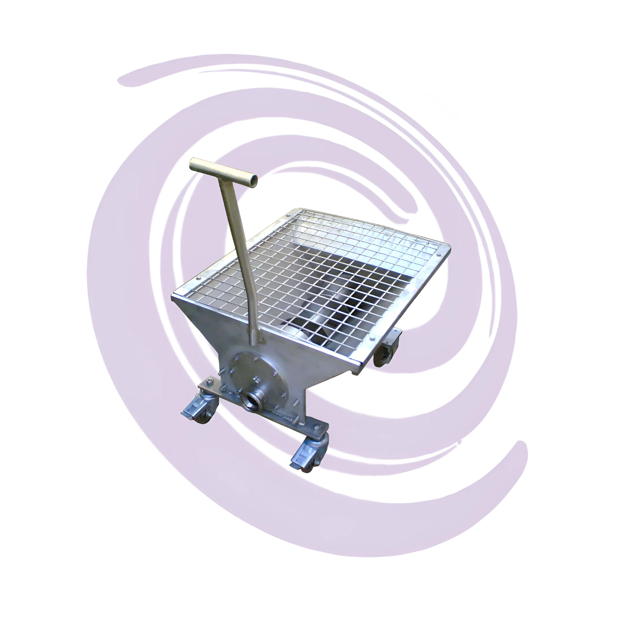 POMPE À PISTONS SUR TRÉMIE